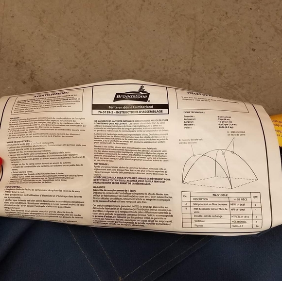 CUMBERLAND DOME TENT FOR 8 PERSONS - Picture 3 of 10